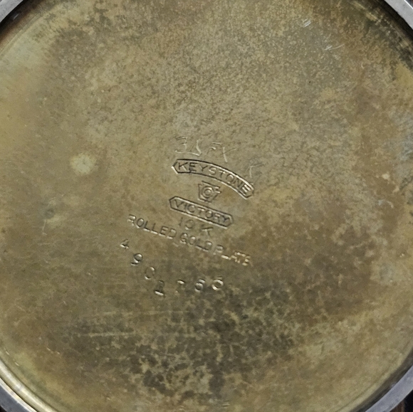 Waltham 10k Rolled Gold Plate Yellow Gold Pocket Watch (Vintage) - Picture 7 of 13